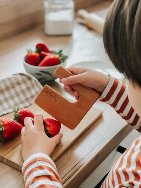 Cuchillo de madera para niños - SKÅGFÄ - Imagen 3