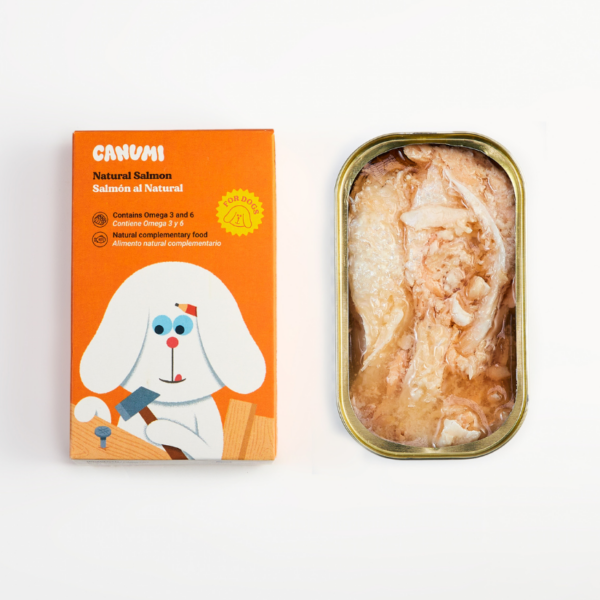 Salmón al natural para perros - Canumi - Imagen 2