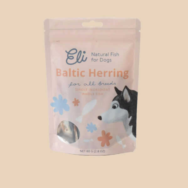Arenque báltico deshidratado 100% Natural Dog Treats - Eli