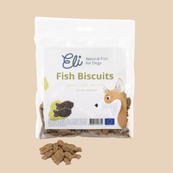 Galletas de pescado para perros y gatos - Eli