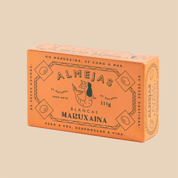 Almejas Blancas Chirlas al Natural - Maruxaina