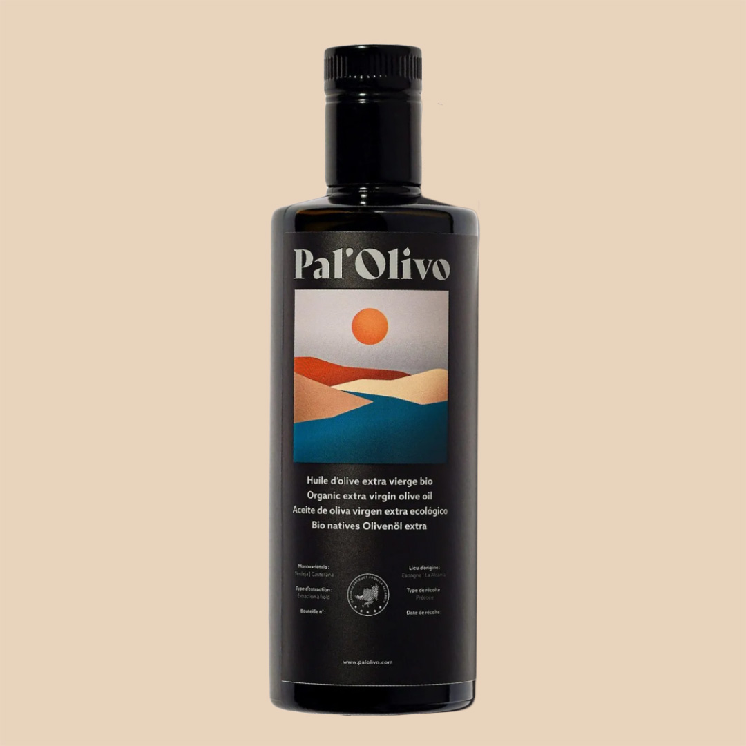 Aceite oliva virgen extra verdeja 100% ecológica 500ml - Pal' Olivo