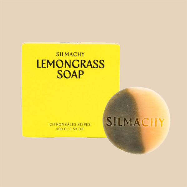 Jabón de Hierba Luisa y Spirulina - Simalchy Cosmetics